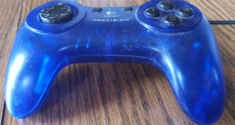 Logitech Precision USB Controller Model #863251-0000 Purple